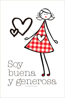 Lamina: soy buena y generosa